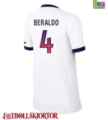 Paris Saint-Germain Lucas Beraldo #4 Bortatröja Dam 2026-27 Kortärmad